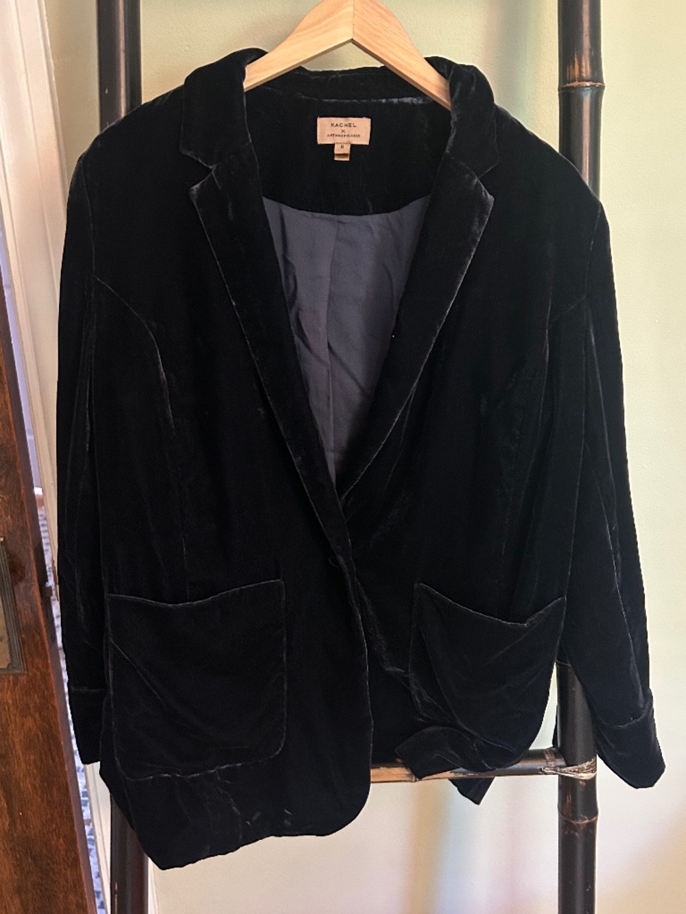 Velvet blazer